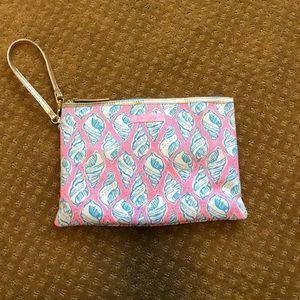 Lilly Pulitzer shell print pouch